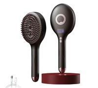 Ultimate 2-in-1 Styling Brush & Hair Mister - Mist Hair Brush with Ergonomic Hair Brush with Water Spray, Reduces Breakage & Adds Brilliance, Perfect for Women, Men & On-The-Go Styling (Black)