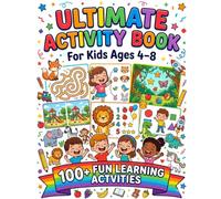 Ultimate Activity Book: Mazes, Matching Games, Hidden Objects, Spot the Difference, Counting Fun, and Learning Activities for Kids Ages 4-8