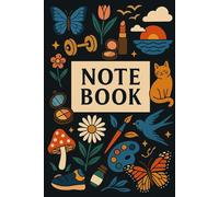 Ultimate Aesthetic Notebook | Trendy Journal for Women & Teens | Cute Travel, Fitness, Beauty & Nature Icons | 6×9 Lined Pages