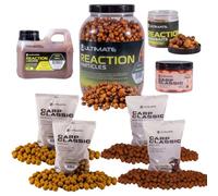 Ultimate Baits Carp Paquete De Chufas Y Boilies para Fin De Semana - Boilies