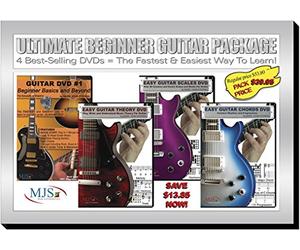 Ultimate Beginner Guitar Package: 4 Best-Selling DVDs = The Fastest & Easiest Way To Learn!