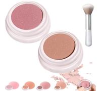 Ultimate Blurring Setting Powder, Ultimate Blurring Setting Powder Pink, Ultimate Blurring Setting Powder Ultra Pink, Super Natural Blurring Powder for Cheeks Contouring and Brightening (2Pcs-B)