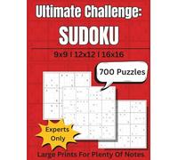 Ultimate Challenge: Sudoku: Expert Level Logic Puzzle (MindBreaker Logic Puzzles)