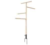 Ultimate Chick Perch Stand - Premium Outdoor Playground Perch Toy with Ground Plug | Durable Training Branch for Cockatiels, Parrots, Turkeys, Hens & Lovebirds | Enhances Play & Exercise