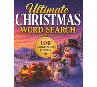 Ultimate Christmas Word Search: 100 Large Print Christmas Word Search Puzzles for Adults, Seniors, & Teens | Holiday Fun