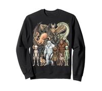 Ultimate Cryptid Squad Criaturas Míticas Sudadera