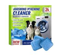 Ultimate Destroyer, 24 Piece Pet Hair Dissolver Tablets, Deep Clean Formula for Washing Machine, Durable Enzyme-Based Hair Remover, Odor Eliminator with Fresh Scent, Laundry Supplies for Loaders