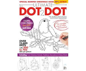 Ultimate Dot2Dot Bumper Christmas Activity Book: Over 13,600 Dots | Festive Dot-to-Dot Puzzles for Relaxation & Stress Relief | Cute Xmas Animals & Decorations