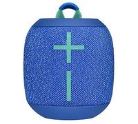 Ultimate Ears Wonderboom 2 Altavoz Inalámbrico, Graves Profundos, Sonido Envolvente de 360°, Impermeable, Conexión de 2 Altavoces para Sonido Potente, Batería de 13 h - Azul