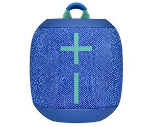 Ultimate Ears Wonderboom 2 Altavoz Inalámbrico, Graves Profundos, Sonido Envolvente de 360°, Impermeable, Conexión de 2 Altavoces para Sonido Potente, Batería de 13 h - Azul