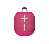 Ultimate Ears WONDERBOOM - 4 altavoces para exteriores Bluetooth impermeables con graves grandes y sonido de 360 grados, altavoz inalámbrico flotante a prueba de polvo, alcance de 155 pies, color rosa