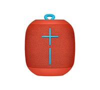 Ultimate Ears Wonderboom Altavoz Portátil Inalámbrico Bluetooth, Sonido Envolvente de 360°, Impermeable, Conexión de 2 Altavoces para Sonido Potente, Batería de 10 h, Color Rojo