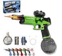 Ultimate Electric Blaster, Electric Water Guns with Light Up, Range Motorized Water Gun with Interactive Lighting, 32.8ft Shooting, for Outdoor Summer Pool Party Games (Green)