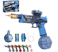 Ultimate Electric Blaster, Electric Water Guns with Light Up, Range Motorized Water Gun with Interactive Lighting, 32.8ft Shooting, for Outdoor Summer Pool Party Games (Blue)
