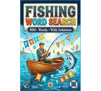 Ultimate Fishing Word Search Puzzle Book: Fun and Relaxing Brain Games for All Ages (6*9") 202 Pages (Ultimate Word Search Series)