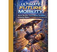 Ultimate Future Mobility: Hover Boards, Future Bikes, Scooters & Gravity Riders Coloring Book for Kids Ages 8-12 (Ultimate Vehicles Coloring Book Series)
