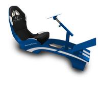 Ultimate Gaming FX-1 Asiento Gaming, Cuero sintético, Azul, Grande