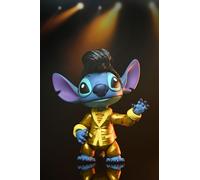 Ultimate gold suit elvis stitch scale action figura 5 cm lilo & stitch