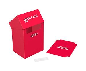 Ultimate Guard 10258H Êltimo Guardia - Caja de Ultimate Guard para Tarjetas de 80 Red Deck tamaño estándar Caso