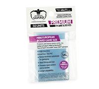 Ultimate Guard 10277 Êltimo Guardia Premium Mangas para Mini Juego de Mesa Tarjetas (50) Guardia Europea de Ultimate