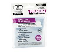 Ultimate Guard 10288 Premium Sleeves Fundas de Cartas del Juego de Mesa Cuadrado Grande (50)