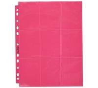 Ultimate Guard 18-Pocket Pages Side-Loading Rojo (50)