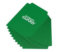 Ultimate Guard Tarjetas separadoras para cartas, tamaño estándar, verde (10)