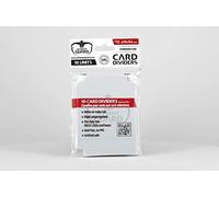 Ultimate Guard Card Dividers Tarjetas Separadoras para Cartas Tamaño Estándar Transparente, 69 x 94 mm, paquete de 10 unidades