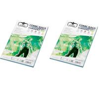 Ultimate Guard Comic Bags Big Bolsas con Cierre Reutilizable de Comics Current Size (100) (Paquete de 2)