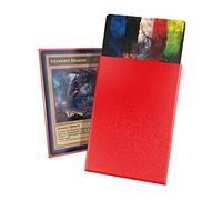 Ultimate Guard Cortex 60 fundas para cartas coleccionables TCG, tamaño japonés 62 x 89 mm, reverso rojo, acabado mate, sin PVC ni ácidos, gran claridad