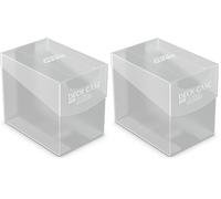 Ultimate Guard Deck Case 133+ tamaño estándar transparente (Paquete de 2)