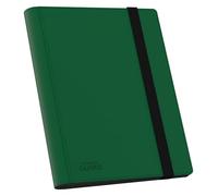 Ultimate Guard Flexxfolio 360-XenoSkin de 18 Bolsillos Álbum de Tarjetas, Liso, Color Verde, Medium (UGD010206)