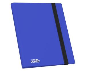 Ultimate Guard Flexxfolio | Carpeta de tarjetas coleccionables con 9 bolsillos laterales por página | Hasta 360 tarjetas | Álbum de colección de tarjetas azul resistente diseñado para tarjetas TCG de