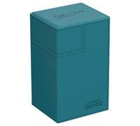 Ultimate Guard Flip`n`Tray 80+ XenoSkin - Funda de piel (monocolor, color azul p