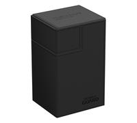 Ultimate guard flip`n`tray 80+ xenoskin monocolor negro