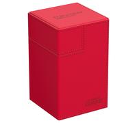 ULTIMATE GUARD Flip‘n‘Tray Xenoskin Boîtier Rojo