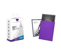 Ultimate Guard Fundas Katana de color morado mate, tamaño estándar, 100 unidades, paquete individual