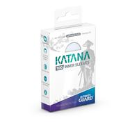 Ultimate Guard Katana - Fundas interiores para tarjetas, 100 fundas de tamaño japonés TCG, 60 x 87,5 mm, transparentes, fundas de torneo, sin PVC ni ácidos, doble funda óptima