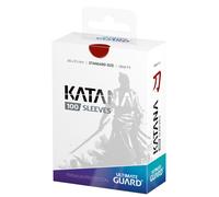Ultimate guard - mangas katana - rojo (100) [tamaño estándar, 66 x 9