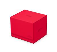 Ultimate Guard Minthive 30+, funda para 30 tarjetas magnéticas, almacenamiento perfecto para tarjetas graduadas, rojo, cierre seguro y mecanismo de cierre a presión