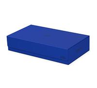 Ultimate Guard Omnihive 1000+, funda para 1000 tarjetas TCG de doble manga + 2 bandejas extraíbles, azul, cierre magnético y forro interior de microfibra