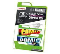 Ultimate Guard Premium Comic Book Dividers Separadores para Cómics Verde (25) , color/modelo surtido