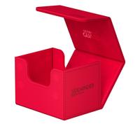 Ultimate guard sidewinder 100+ xenoskin monocolor rojo