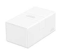 Ultimate Guard Twin Flip `N` Tray 200 + Xenoskin Monocolor Blanco