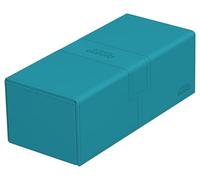 Ultimate Guard Twin Flip`n`Tray 266+ Xenoskin Azul Petróleo