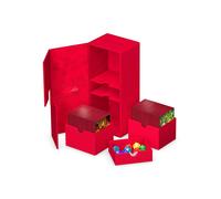 Ultimate Guard Twin Flip`n`Tray 266+ Xenoskin Rojo