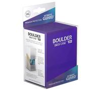 Ultimate Guard Boulder Deck Case - Caja para 80 Cartas, tamaño estándar, Color Amatista