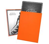 Ultimate Guard- Katana Sleeves Standard Size Orange (100) Fundas para Tarjetas, Color Naranja, estándar (UGD010898HEO)