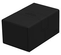 Ultimate Guard UGD011234 Twin Flip`n`Tray 160+ XenoSkin Monocolor Negro caja para tarjetas