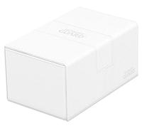 Ultimate Guard UGD011235 Twin Flip`n`Tray 160+ XenoSkin Monocolor Color blanco caja para tarjetas